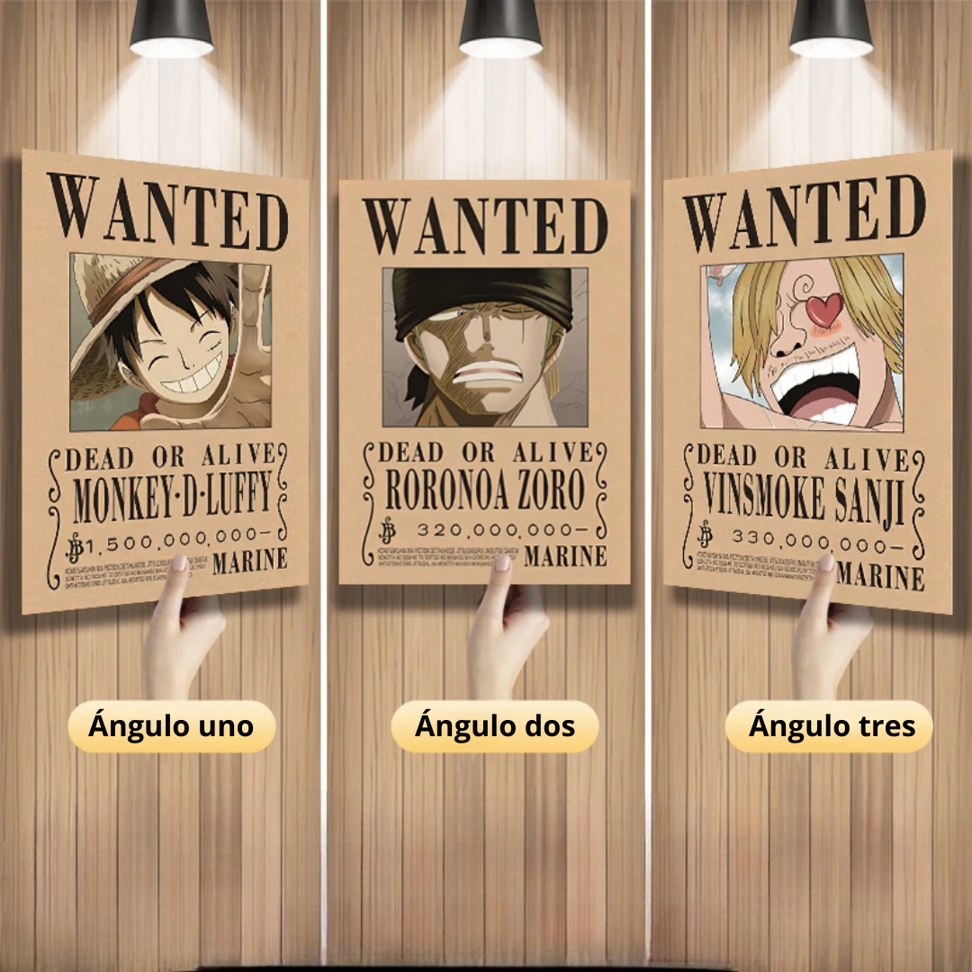 Cuadro 3D Anime