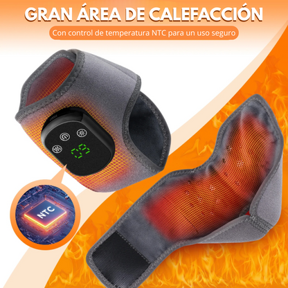 Masajeador Eléctrico de Tobillo y Pie con Calor y Vibración
