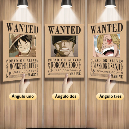 Cuadro 3D Anime